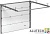 Гаражные автоматические ворота ALUTECH Trend размер 2500х2500 мм в Светлограде 